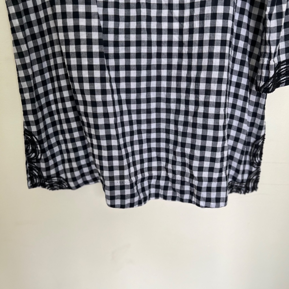 Vineyard Vines Embellished Gingham Cover-Up Style 2C0151 Size L - Picture 5 of 15